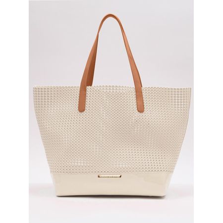 Bolsa Petite Jolie Ibiza White/Doce De Leite PJ10734B