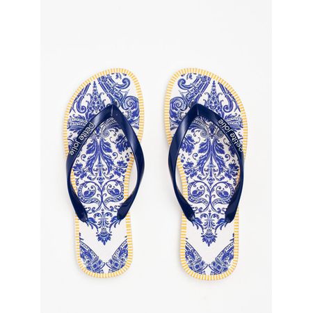 Chinelo Petite Jolie Fresh Dark Blue/White/Arabesco PJ6969 35