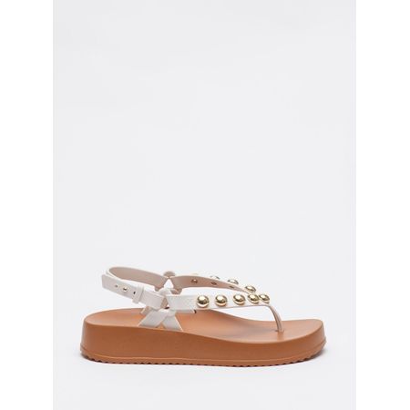 Sandália Petite Jolie Sunshine White/Doce De Leite PJ7181 33-4