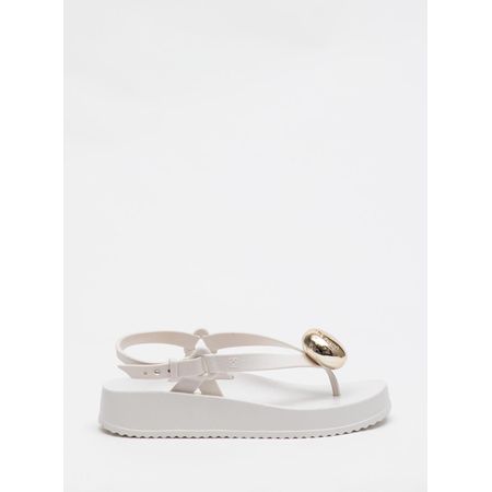 Sandália Petite Jolie Sunshine White PJ7593 35