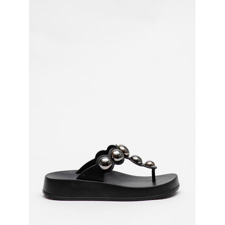 Chinelo Petite Jolie Bold Preto/Grafite PJ7586 33-4