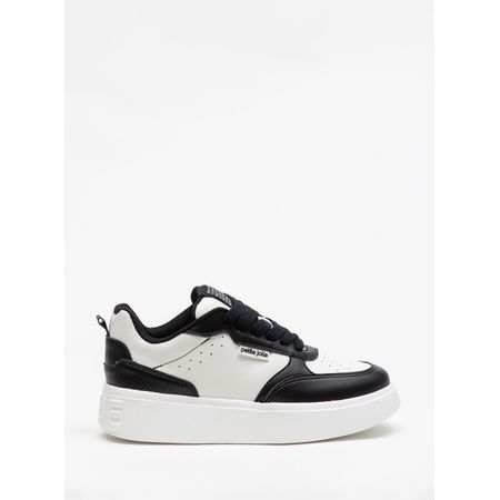 Tênis Petite Jolie Start Branco/Preto PJ7537 34