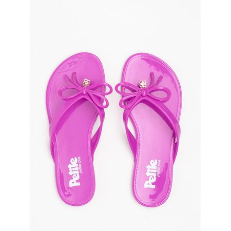 Chinelo Infantil Petite Jolie Lucky In Uva PJ7356IN 27
