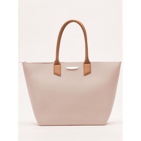 Bolsa Petite Jolie Big Shopping Cream/Doce De Leite PJ11275