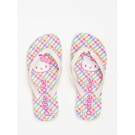 Chinelo Infantil Fresh In White/Hello Kitty 11 PJ7206INHK 25-6