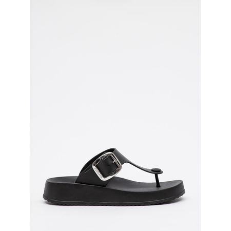 Chinelo Petite Jolie Day Preto/Grafite PJ7499 33-4