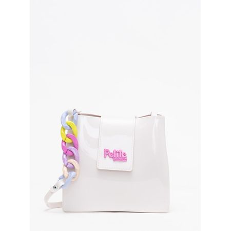 Bolsa Infantil Petite Jolie Loop In White PJ10904IN