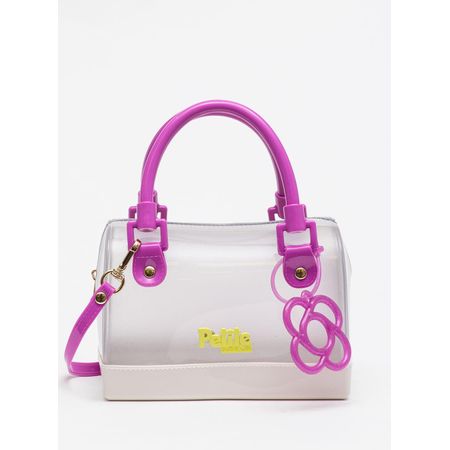 Bolsa Petite Jolie Mini Bloom In Translúcido/Uva PJ11156IN