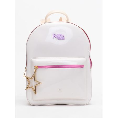 Mochila Petite Jolie Lizzy White/Vanilla PJ11300IN