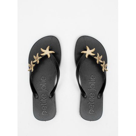 Chinelo Petite Jolie Fresh Preto PJ7672 39-0