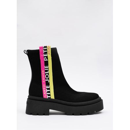 Bota Petite Jolie Off Boot Preto/Sola Preto PJ7280 34