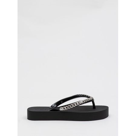 Chinelo Petite Jolie Fresh Up Preto/Grafite PJ7592 33-4