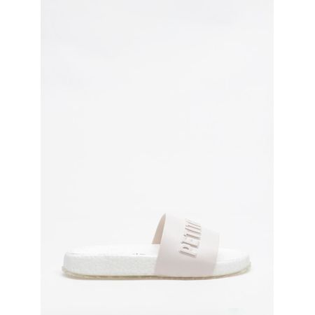Chinelo Slide Petite Jolie Puff White PJ7132 35