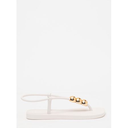 Sandália Petite Jolie Refresh Sandal White PJ7665 33-4