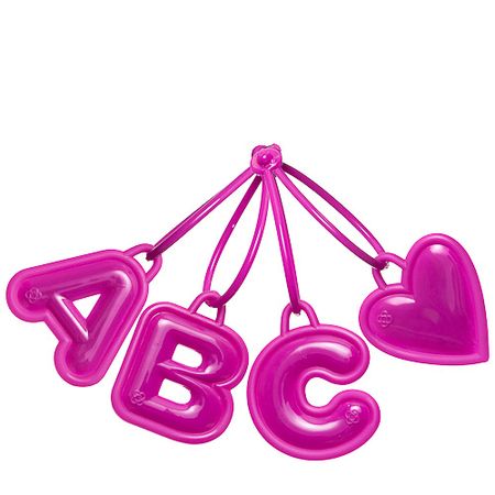 Chaveiro Petite Jolie de Letra Pink PJ6023 H