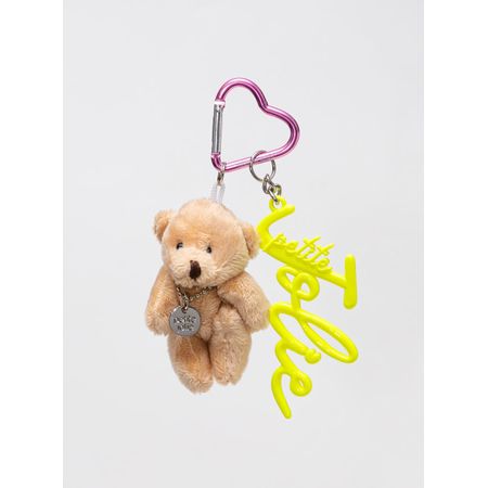 Chaveiro Urso Petite Jolie Amarelo PJ20344