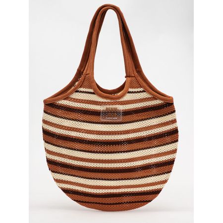 Bolsa Petite Jolie Maiorca Crochê Doce De Leite PJ11380