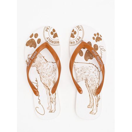 Chinelo Petite Jolie Fresh Doce Leite/Pet Lovers 13 PJ6969 33-4