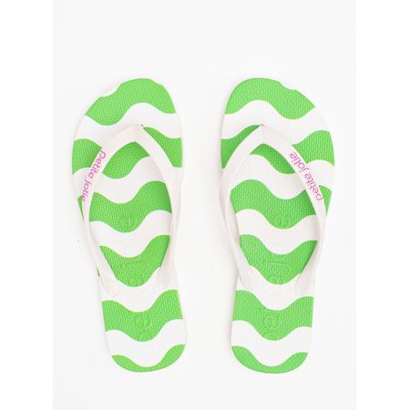 Chinelo Petite Jolie Fresh White/Listras 9 PJ6969 37