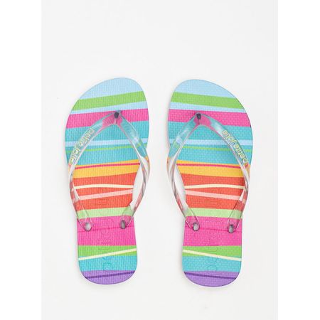 Chinelo Infantil Petite Jolie Listras Coloridas 5 PJ6969IN 25-6