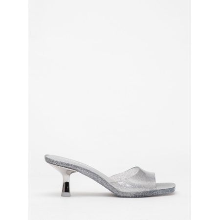 Tamanco Petite Jolie Icon Full Glitter Prata PJ7368 33-4