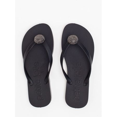 Chinelo Petite Jolie Fresh Preto PJ7677 33-4