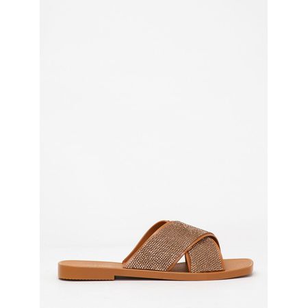 Chinelo Petite Jolie Vibe Doce De Leite PJ7702 34