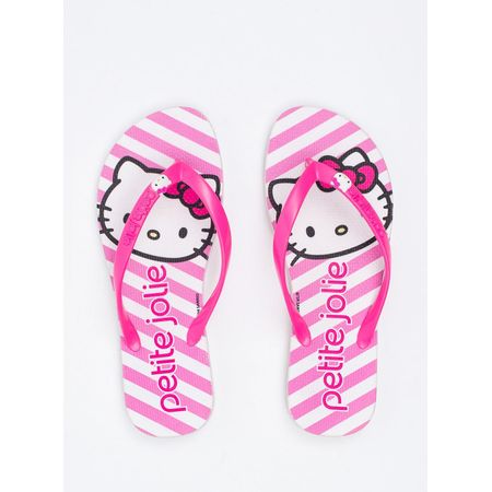 Chinelo Sweet Pink/Branco/Hello Kitty I PJ7206HK 35