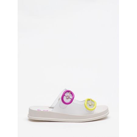 Chinelo Petite Jolie Cake IN Translúcido/White PJ6543IN 27-8