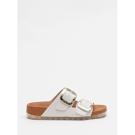 Chinelo Petite Jolie Lovin' Flat White/Doce De Leite PJ7279 33-4