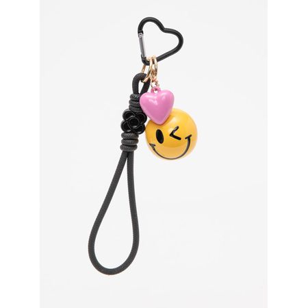 Chaveiro Petite Jolie S.W.Smiley® Preto PJ20337SM