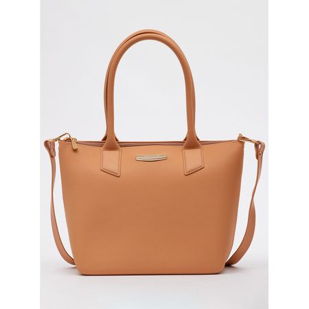 Bolsa Petite Jolie Shopping Doce De Leite PJ11274
