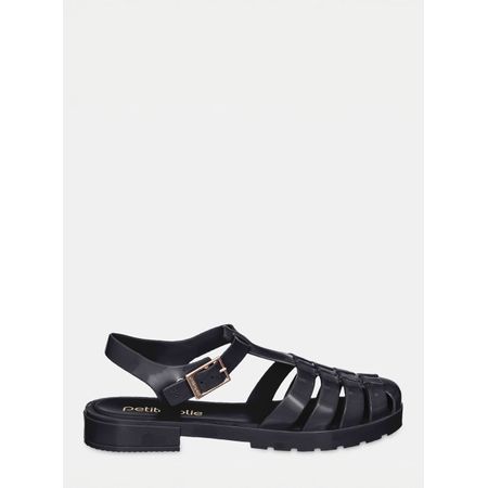 Sandália Petite Jolie Polly Preto/Branco PJ5595 33-4