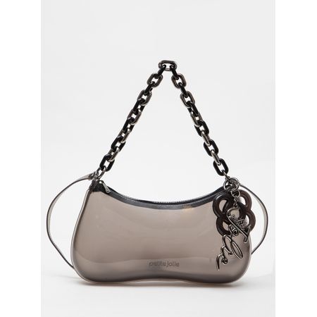 Bolsa Petite Jolie Icon Bag Preto Translúcido PJ11182