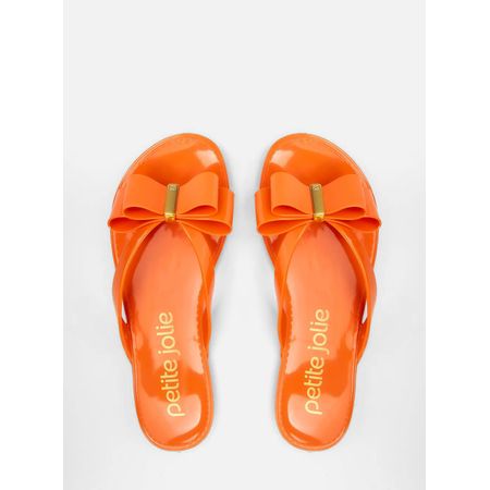 Chinelo Petite Jolie Lucky Laranja Tangerina PJ5585 34