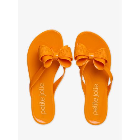 Chinelo Petite Jolie Lucky Laranja New PJ6304 34