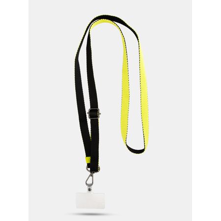 Alça Para Celular Petite Jolie Preto/Limão PJ20332
