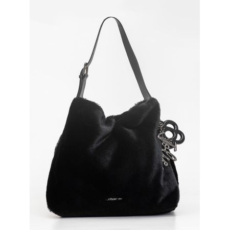 Bolsa Petite Jolie Fluffy Bag Preto PJ11376