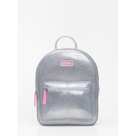 Mochila Infantil Lizzy In Full Glitter Prata PJ10582IN