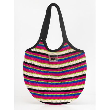 Bolsa Petite Jolie Maiorca Crochê Multicolor 3 PJ11380