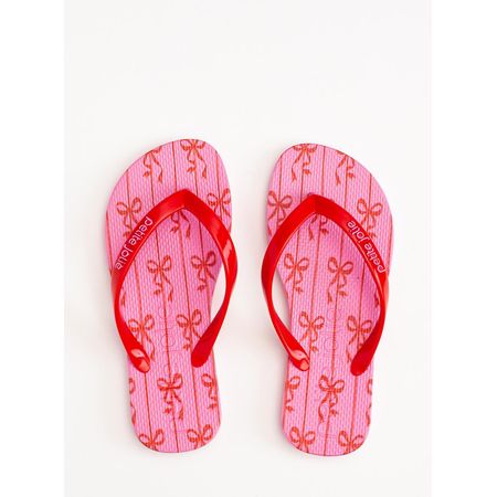 Chinelo Petite Jolie Fresh In Tomate/Laço 1 PJ6969IN 25-6