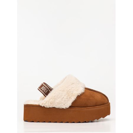 Clog Petite Jolie Fuzzy Doce De Leite PJ7717 33-4