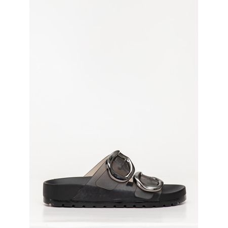 Chinelo Petite Jolie Lovin' Flat Preto Translúcido PJ7731 33-4