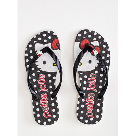 Chinelo Hello Kitty Preto/Hello Kitty 19 PJ7206HK 33-4