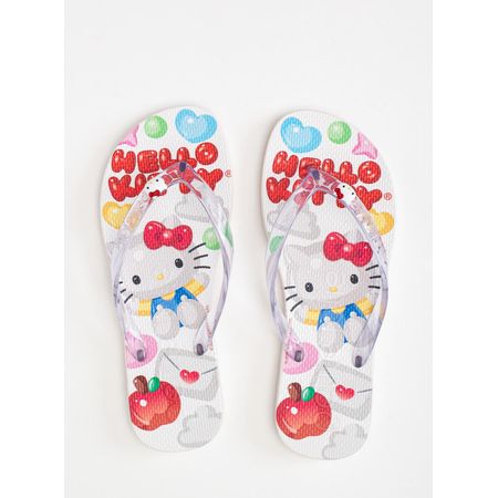 Chinelo Petite Jolie Fresh White/Hello Kitty 16 PJ7206HK 33-4