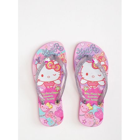 Chinelo Infantil Fresh Chiclete/Hello Kitty 17 PJ7206INHK 25-6