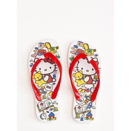 Chinelo Infantil Fresh White/Hello Kitty 18 PJ7206INHK 25-6