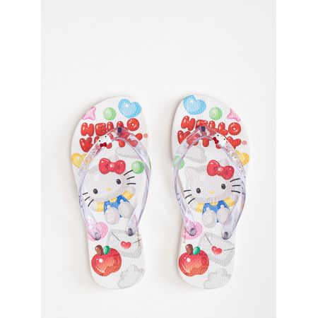 Chinelo Petite Jolie Fresh White/Hello Kitty 16 PJ7206INHK 25-6