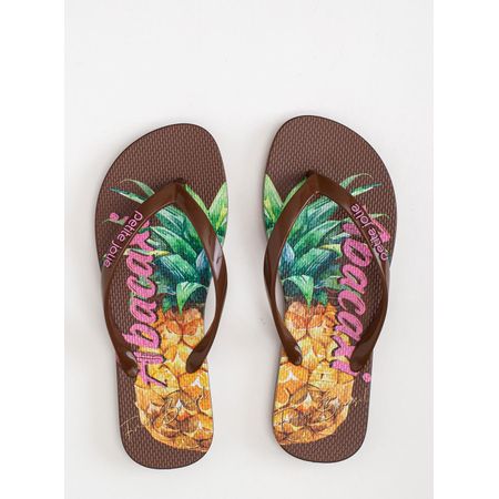 Chinelo Petite Jolie Fresh Chocolate/Frutas 8 PJ6969 33-4