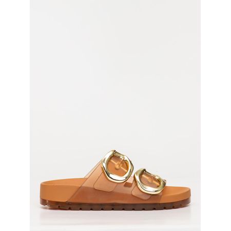 Chinelo Petite Jolie Lovin' Flat Doce De Leite PJ7731 33-4